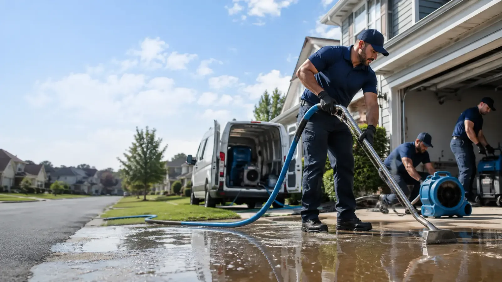 Flood Damage Restoration in Depew, OK